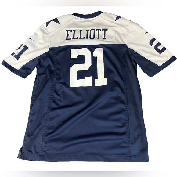 Nike Men Dallas Cowboys Ezekiel Elliot‎ Sz Medium Jersey - Picture 2 of 8